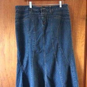 Size 14 Denim Skirt